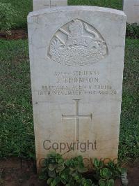 Dar Es Salaam War Cemetery - Thomson, John